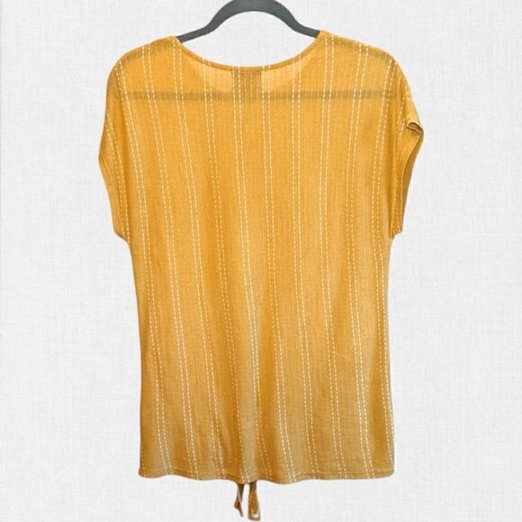 Anthropologie Blouse W5 Concepts Tie Front - Picture 2 of 6